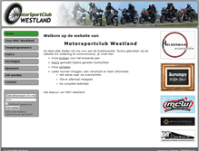 Tablet Screenshot of msc-westland.nl